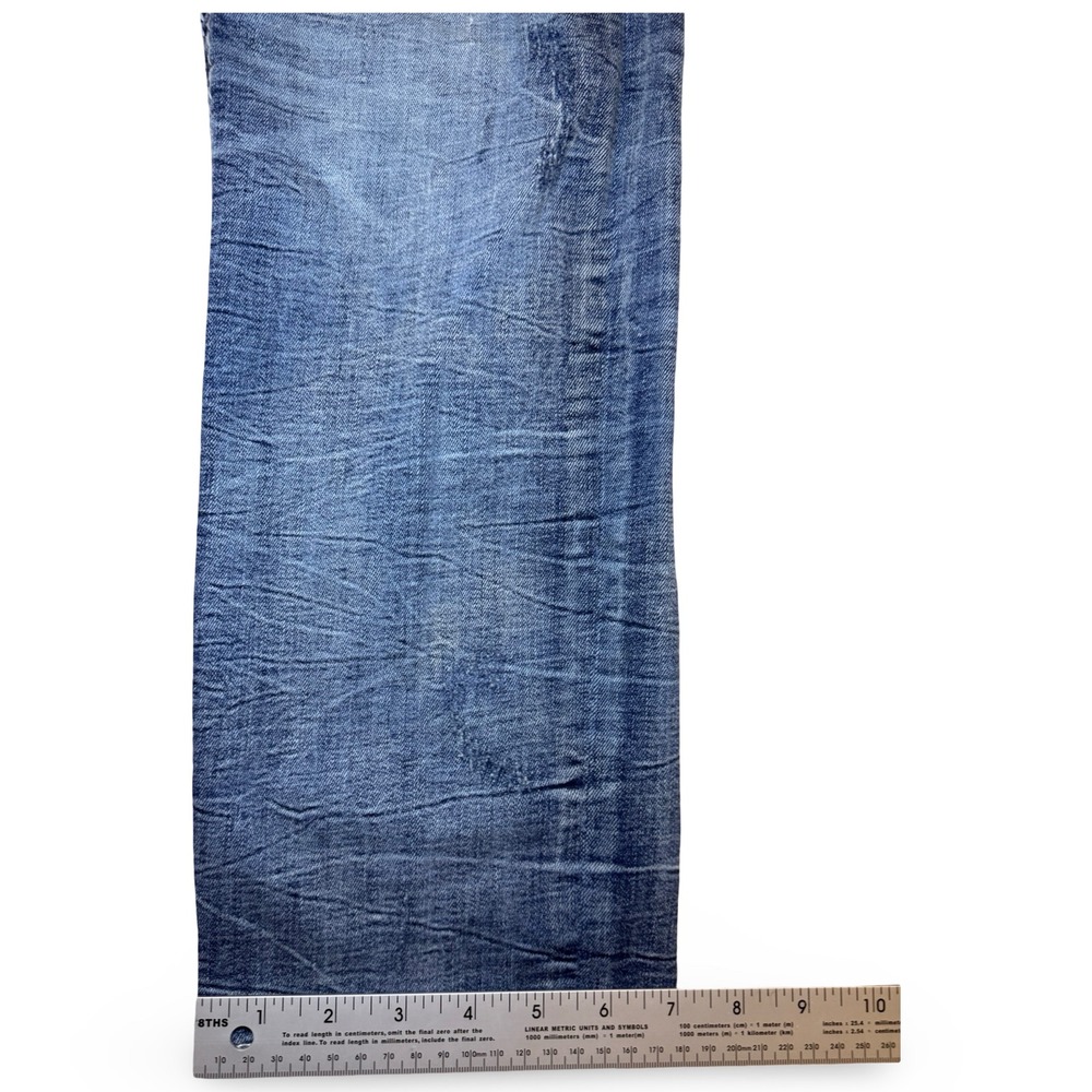 Rock Revival Quency Slim Taper Jeans Mens 36 Distressed Stretch Embroidered - Picture 7 of 12